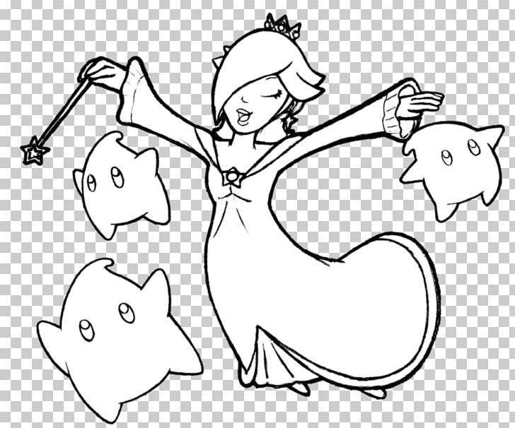 Rosalina princess peach princess daisy mario coloring book png clipart adult angle area arm black free