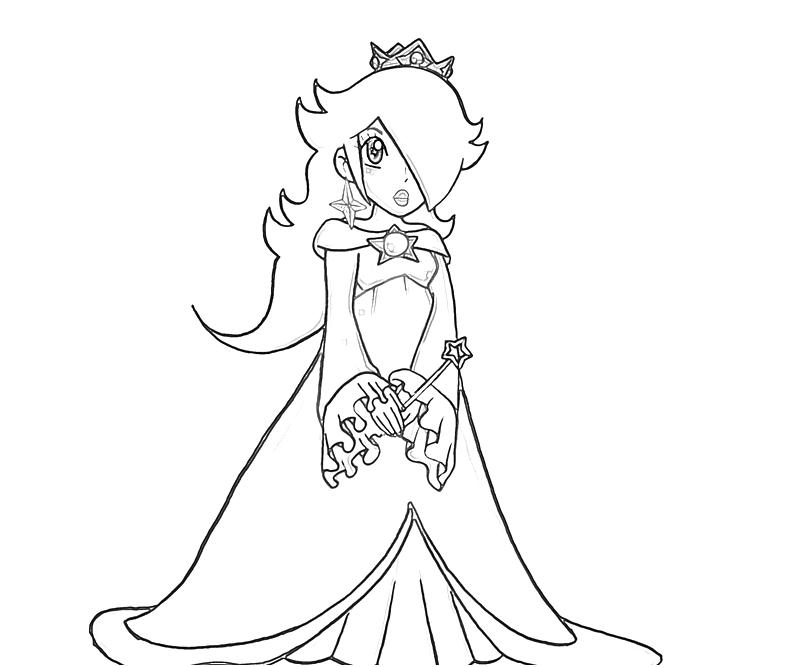 Rosalina cute art paper