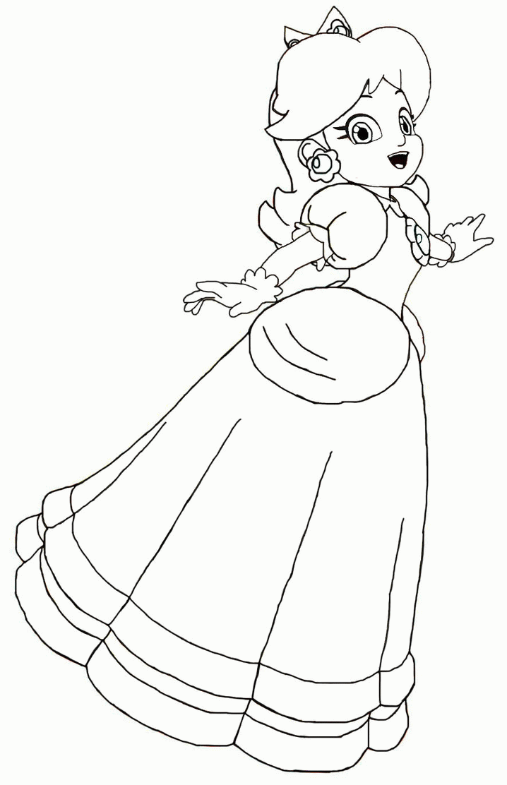 Free coloring pages to print of rosalina from mario download free coloring pages to print of rosalina from mario png images free cliparts on clipart library