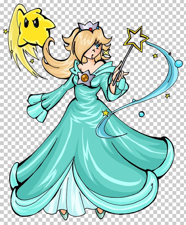 Rosalina princess peach mario bros princess daisy png clipart art artwork coloring book drawing fictional character