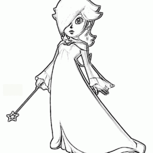 Rosalina coloring pages printable for free download