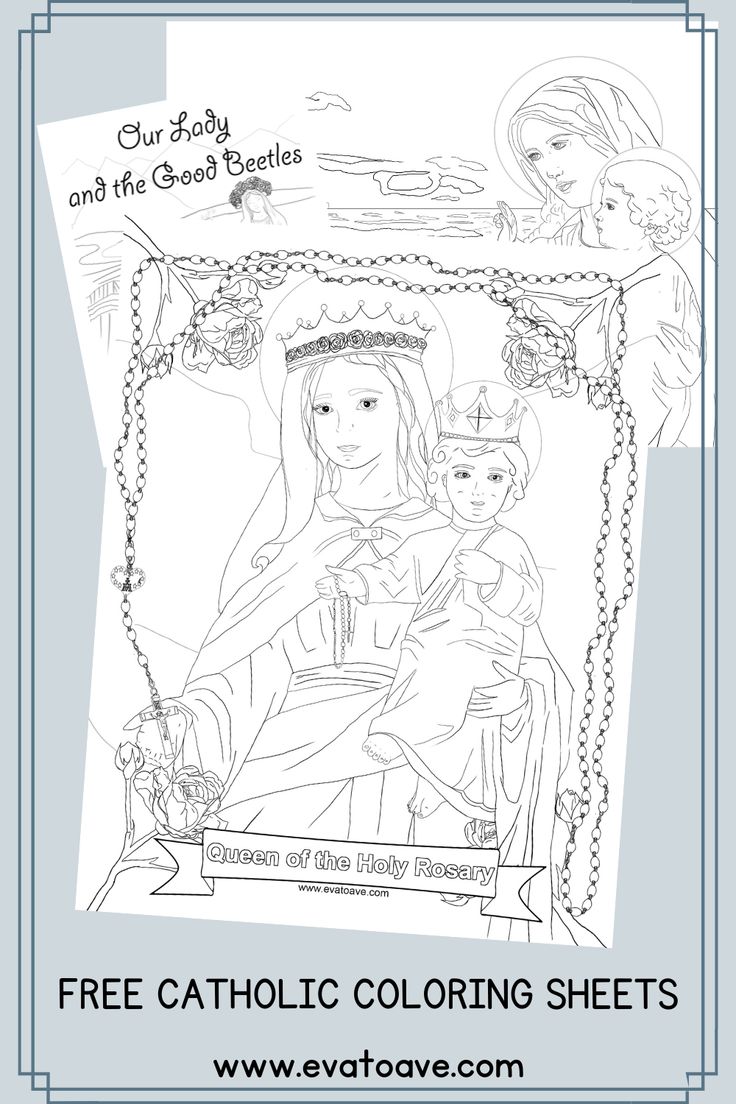 Free mary coloring sheets catholic coloring catholic coloring sheets catholic