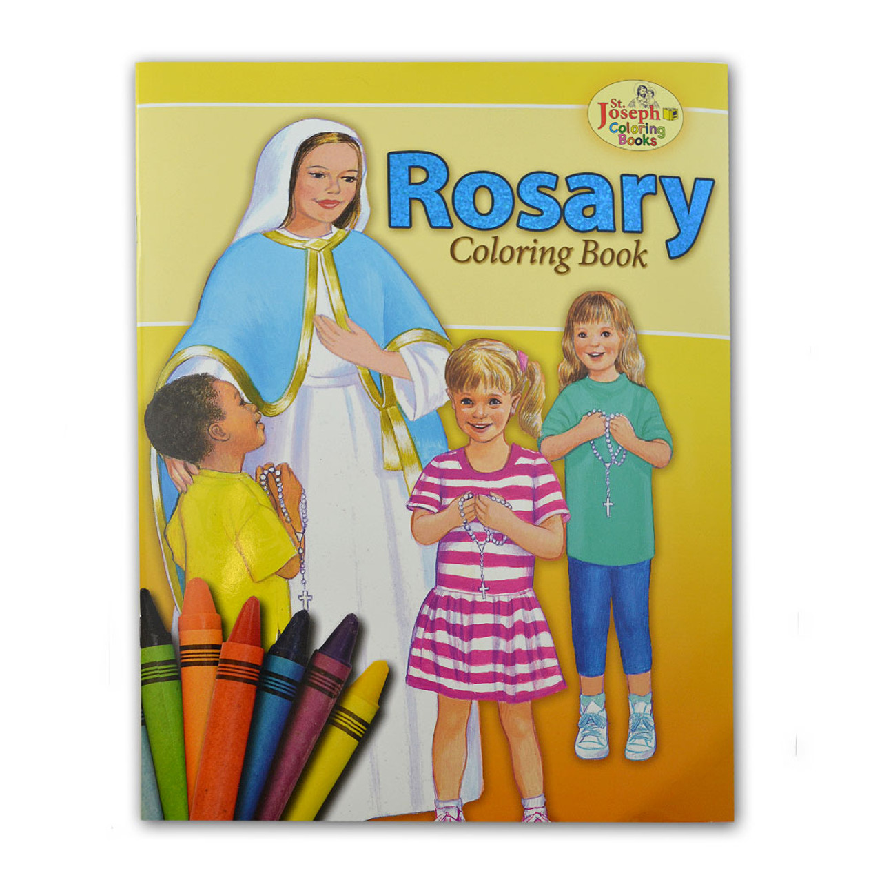 Rosary coloring book st patricks guild