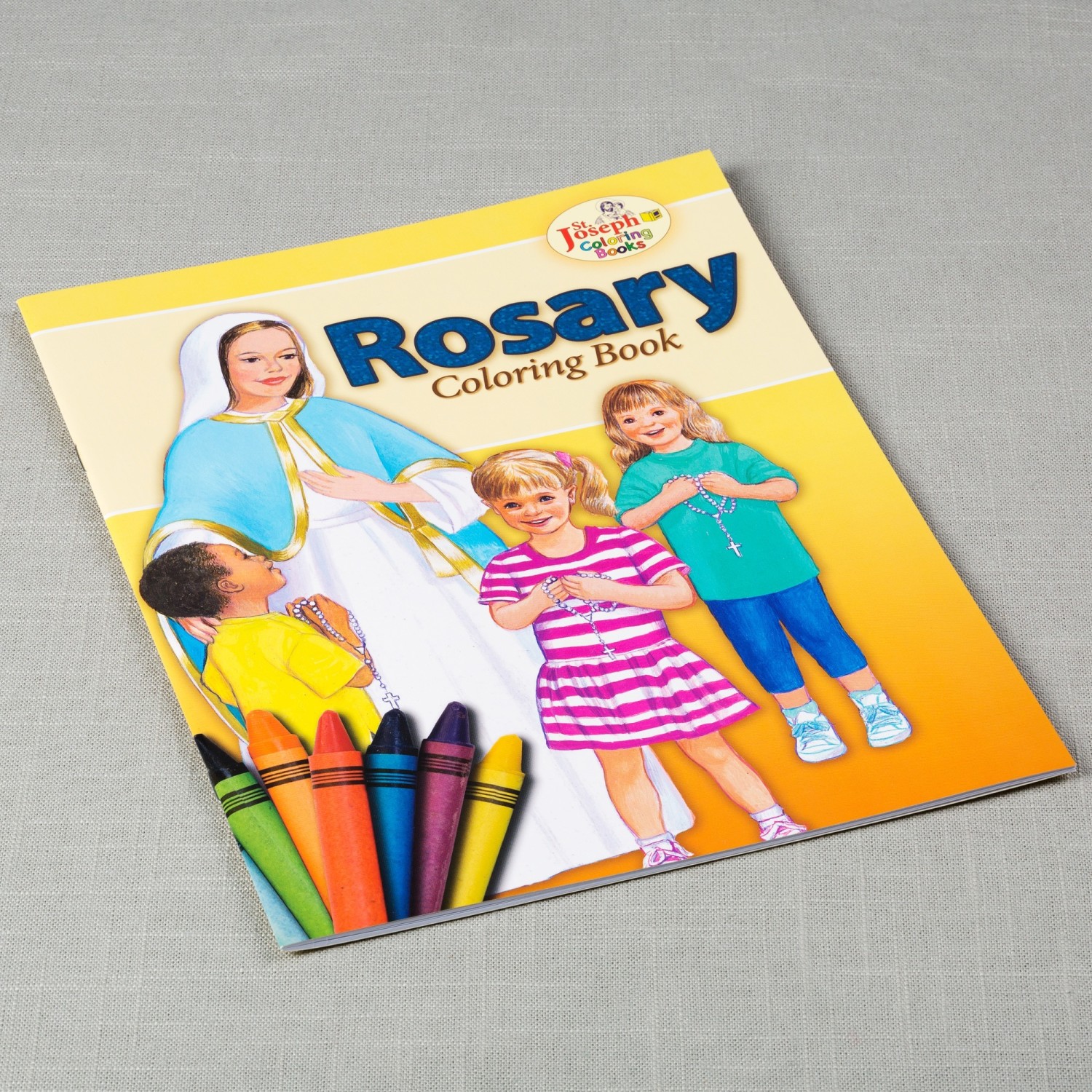 Coloring book about the rosary the catholic pany