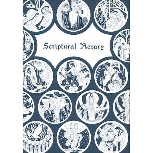 Scriptural rosary book