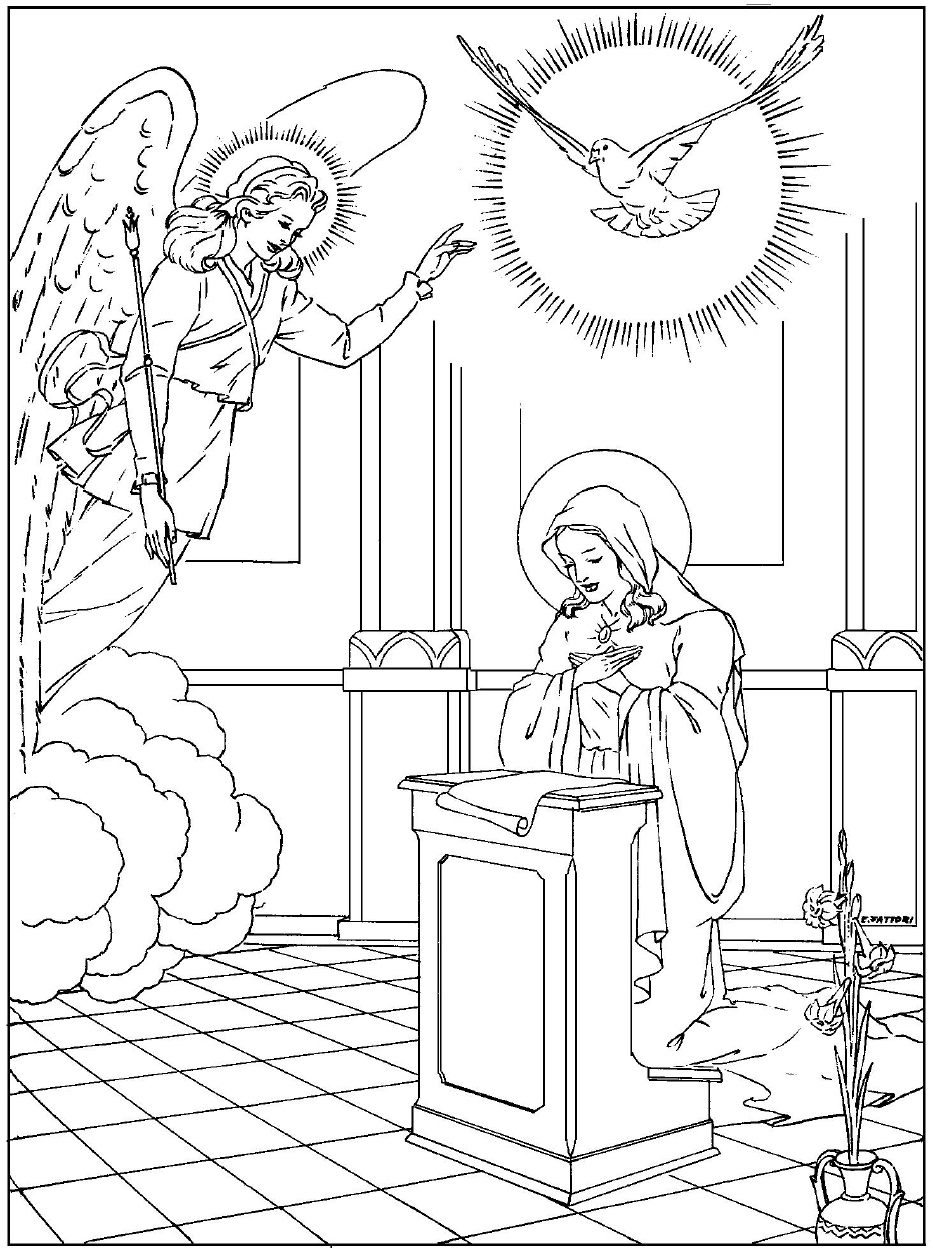 Rosary coloring pages â family in feast and feria