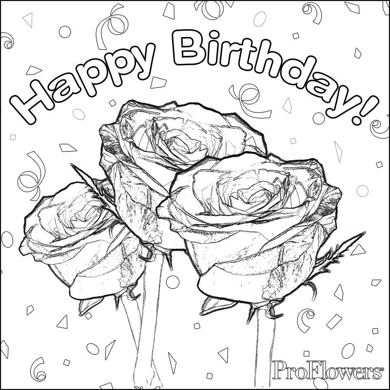 Happy birthday coloring pages birthday coloring pages mom coloring pages