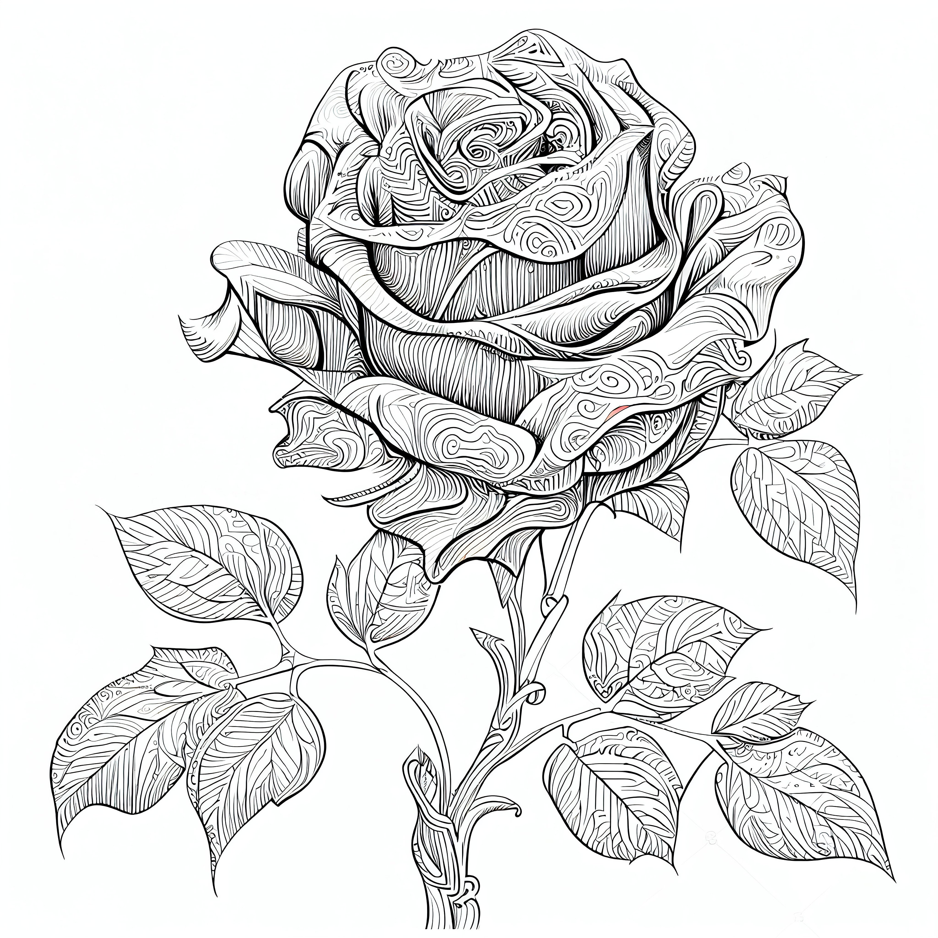 Pack stress relief coloring page roses digital print filigree detailed mandala instant download set coloring pages for adults