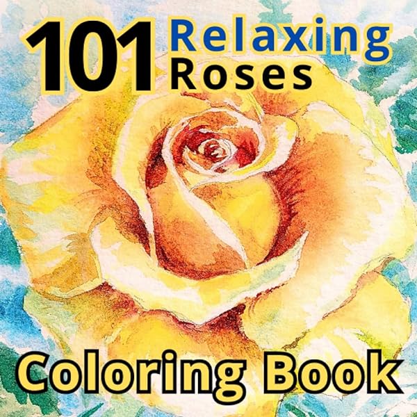 Favorite roses coloring book arbel ilil books