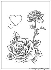 Rose coloring pages free printable ideas in coloring pages rose coloring pages coloring pages to print