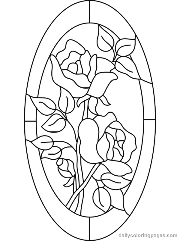 Flower stained glass coloring pages stained glass patterns glass painting designs glass painting patterns