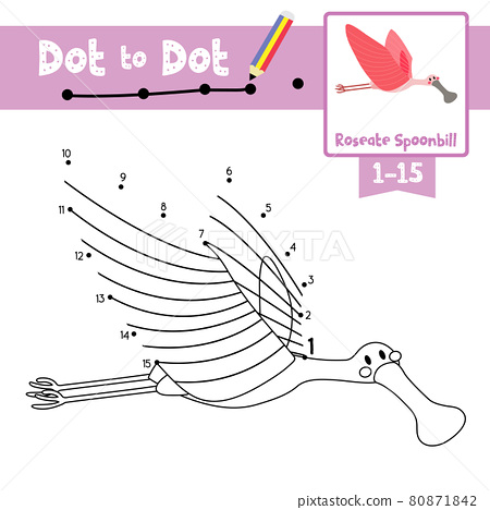 Dot to dot educational game and coloring book