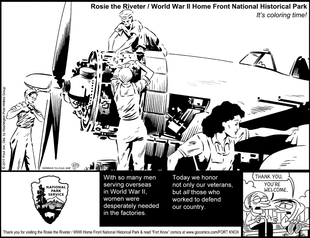 Fort knox coloring sheet for memorial day