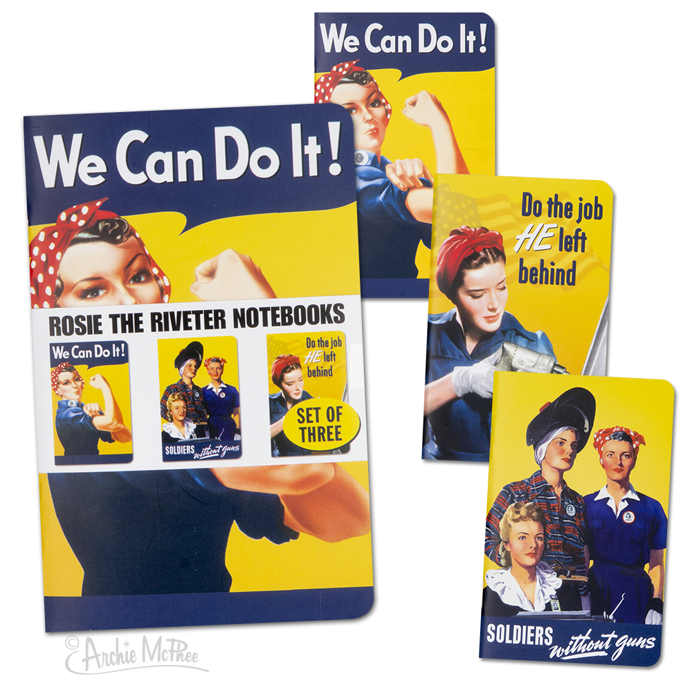 Rosie the riveter notebooks â archie