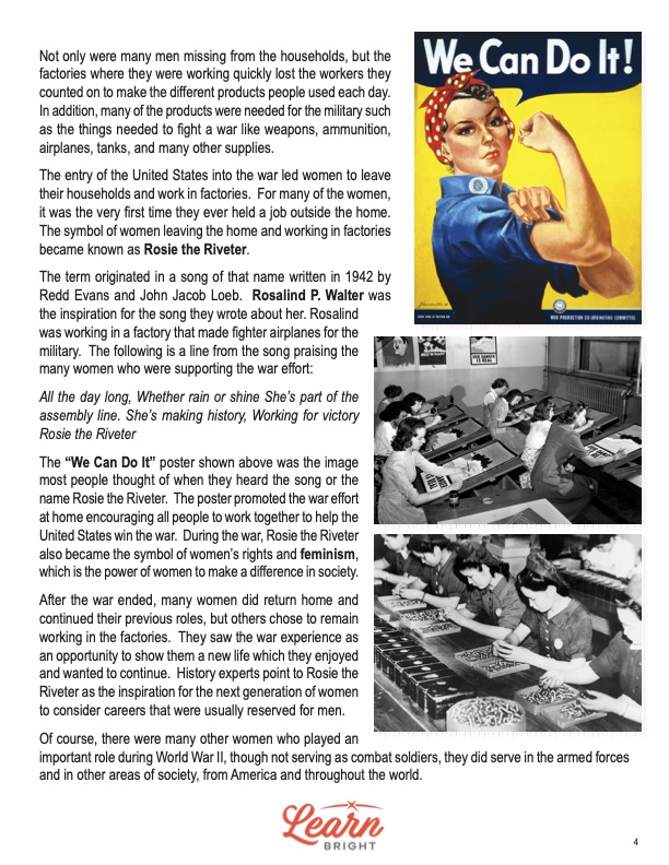 Rosie the riveter free pdf download