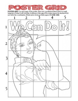 Rosie the riveter collaborative poster by make history fun tpt