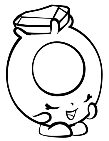 Ring a rosie with hearts shopkin coloring page free printable coloring pages