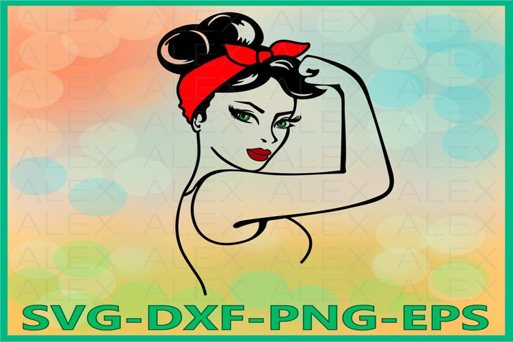 Rosie svg rosie the riveter svg rosie silhouette