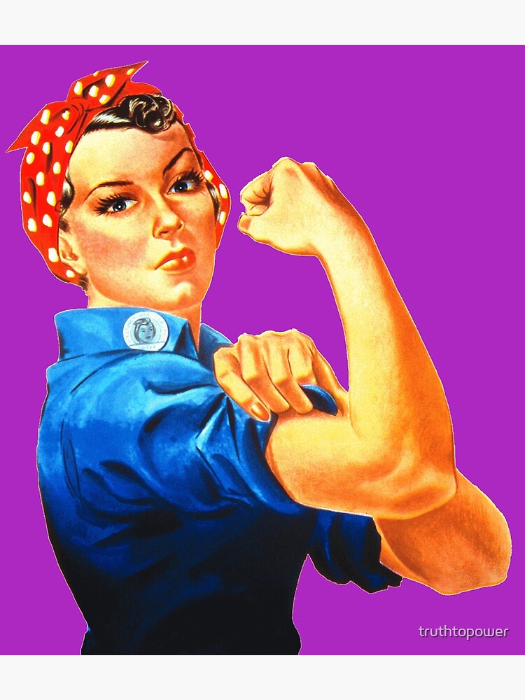 Rosie the riveter poster for sale by truthtopower