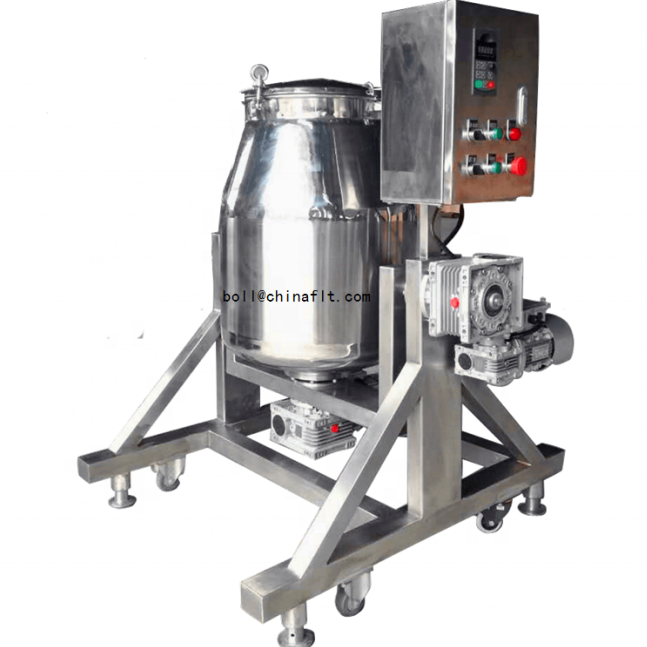 Liter stainless steel rotary mixing drum for powder