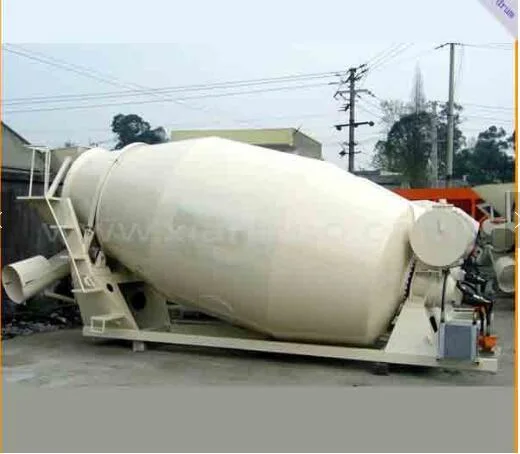 Sany and sinotruk rotating drum mixer