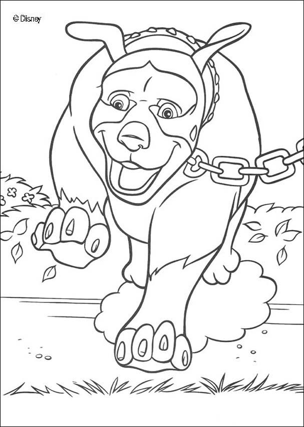 Nugent the rottweiler coloring pages