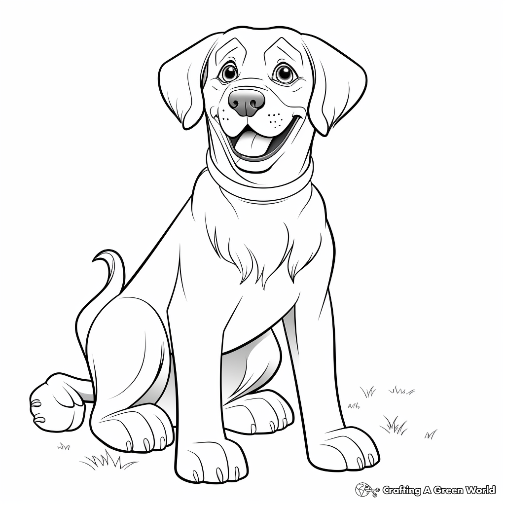 Rottweiler coloring pages