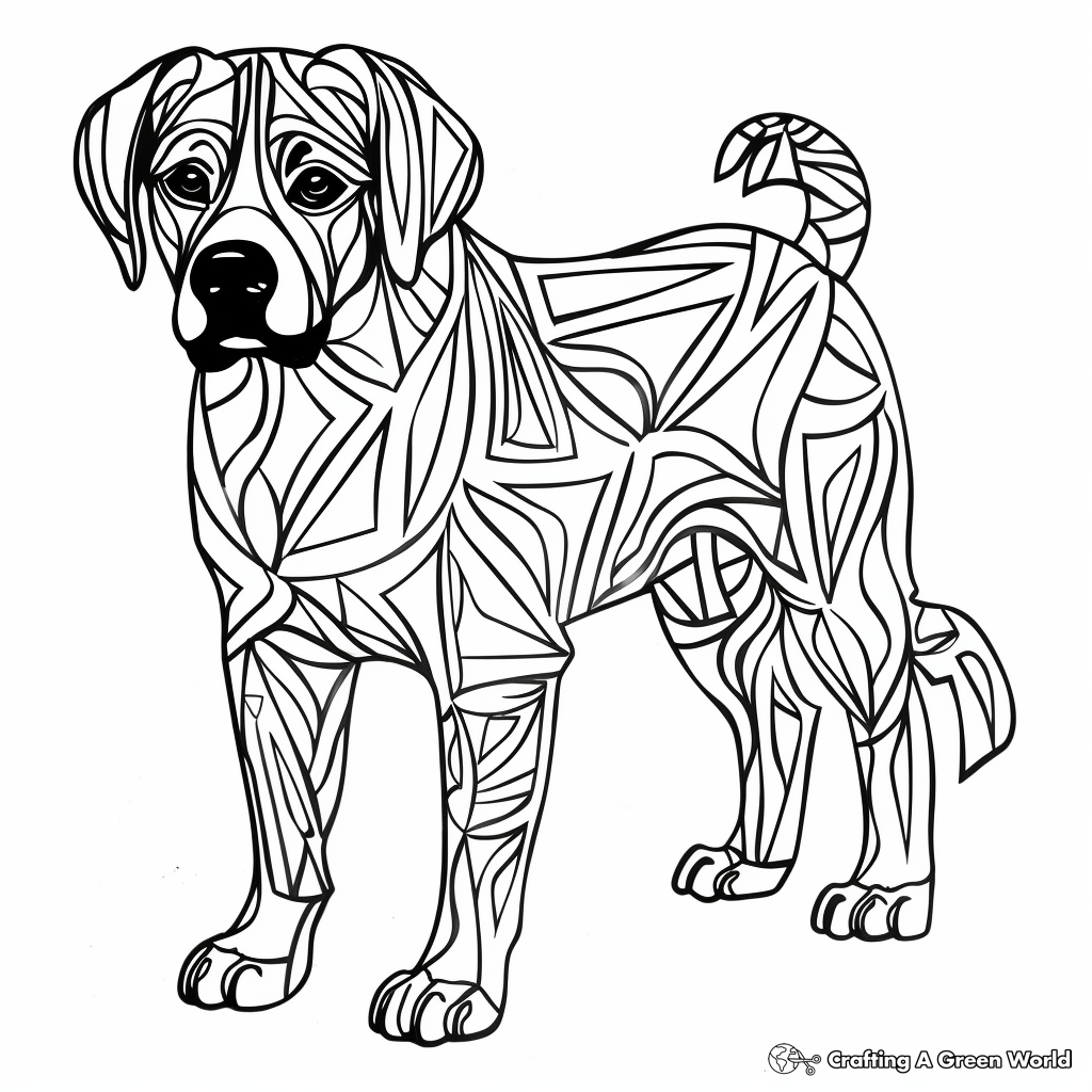 Rottweiler coloring pages