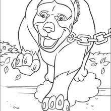 Nugent the rottweiler coloring pages