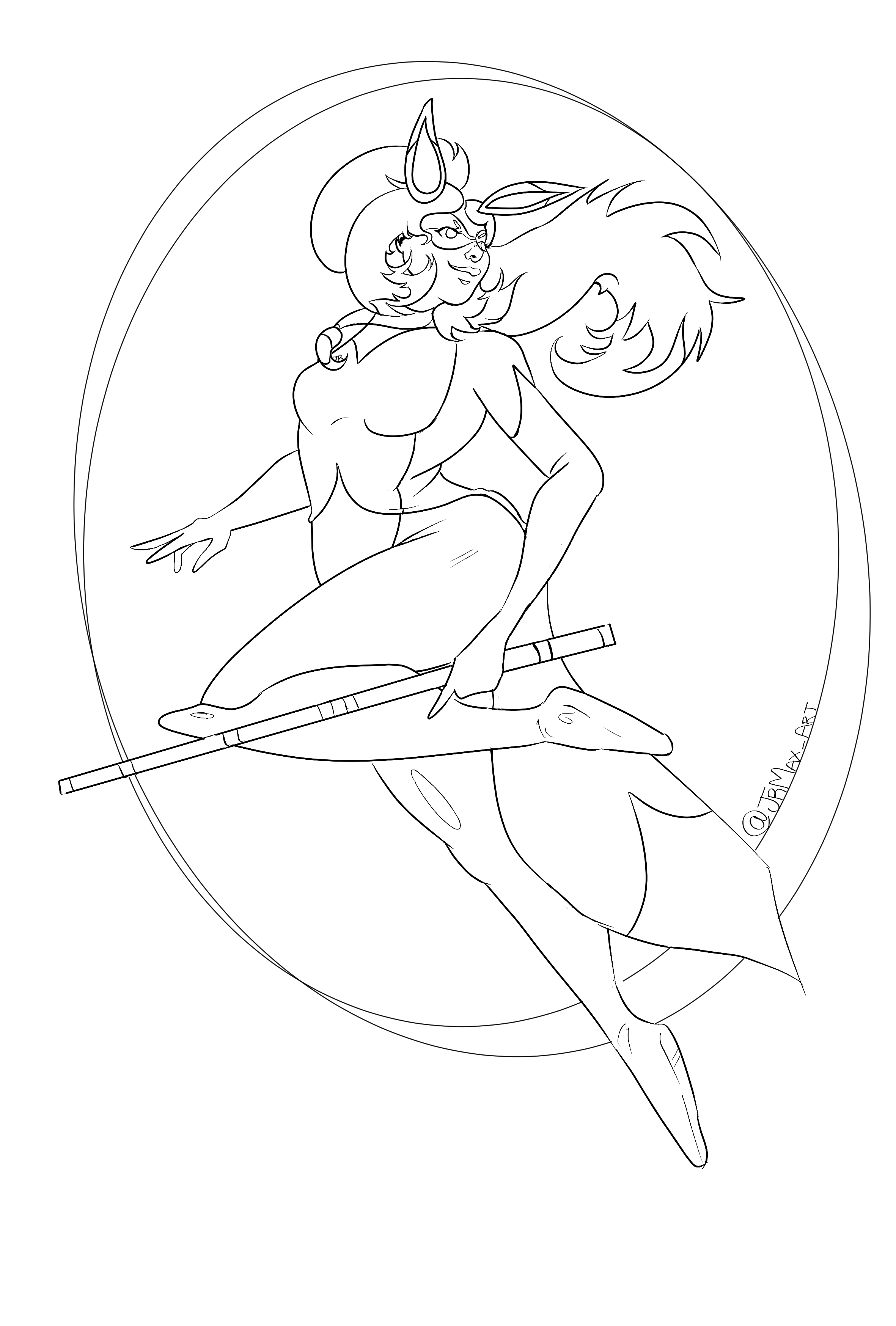 Rena rouge coloring page rmiraculousladybug