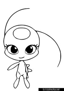 Miraculous ladybug coloring pages