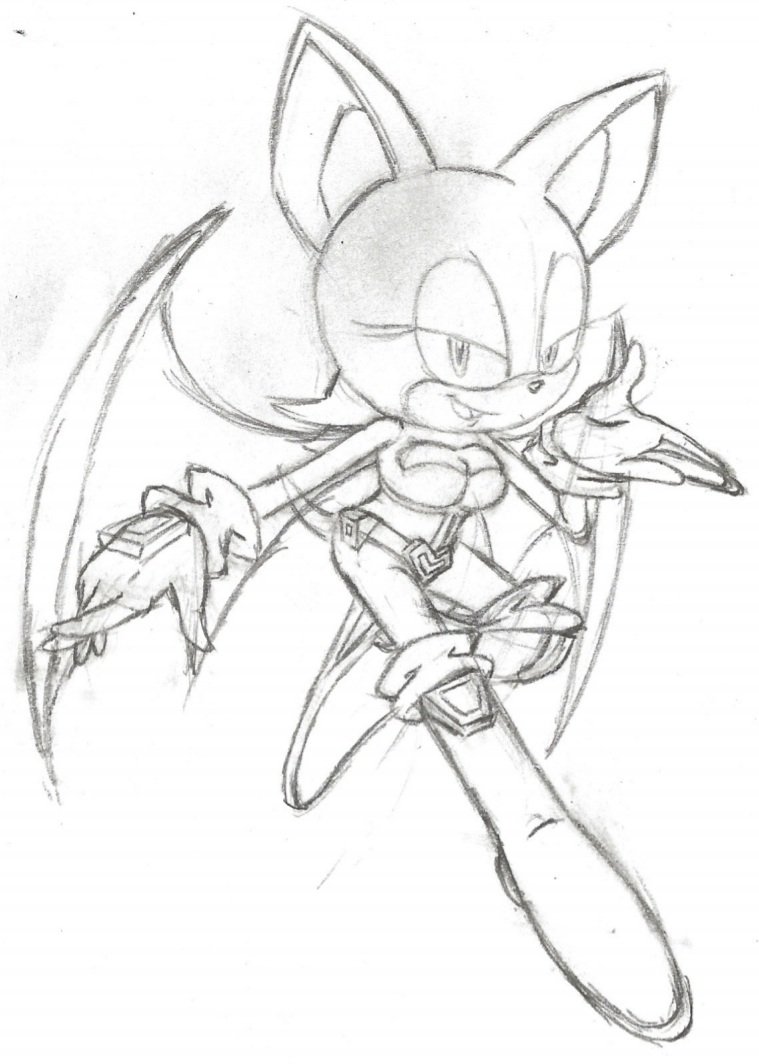 The analytical artist on x mugidrawsheroesrouge no yuji uekawa artwork of rouge the bats sonic heroes outfit lets fix that though it might take a while ink an