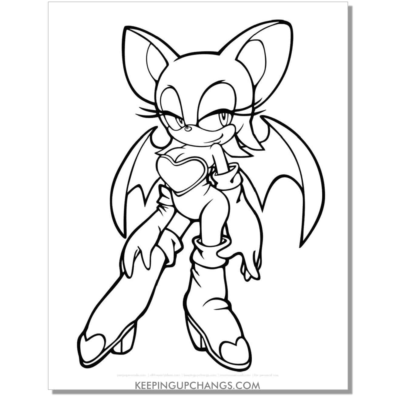 Free sonic the hedgehog coloring pages popular printables