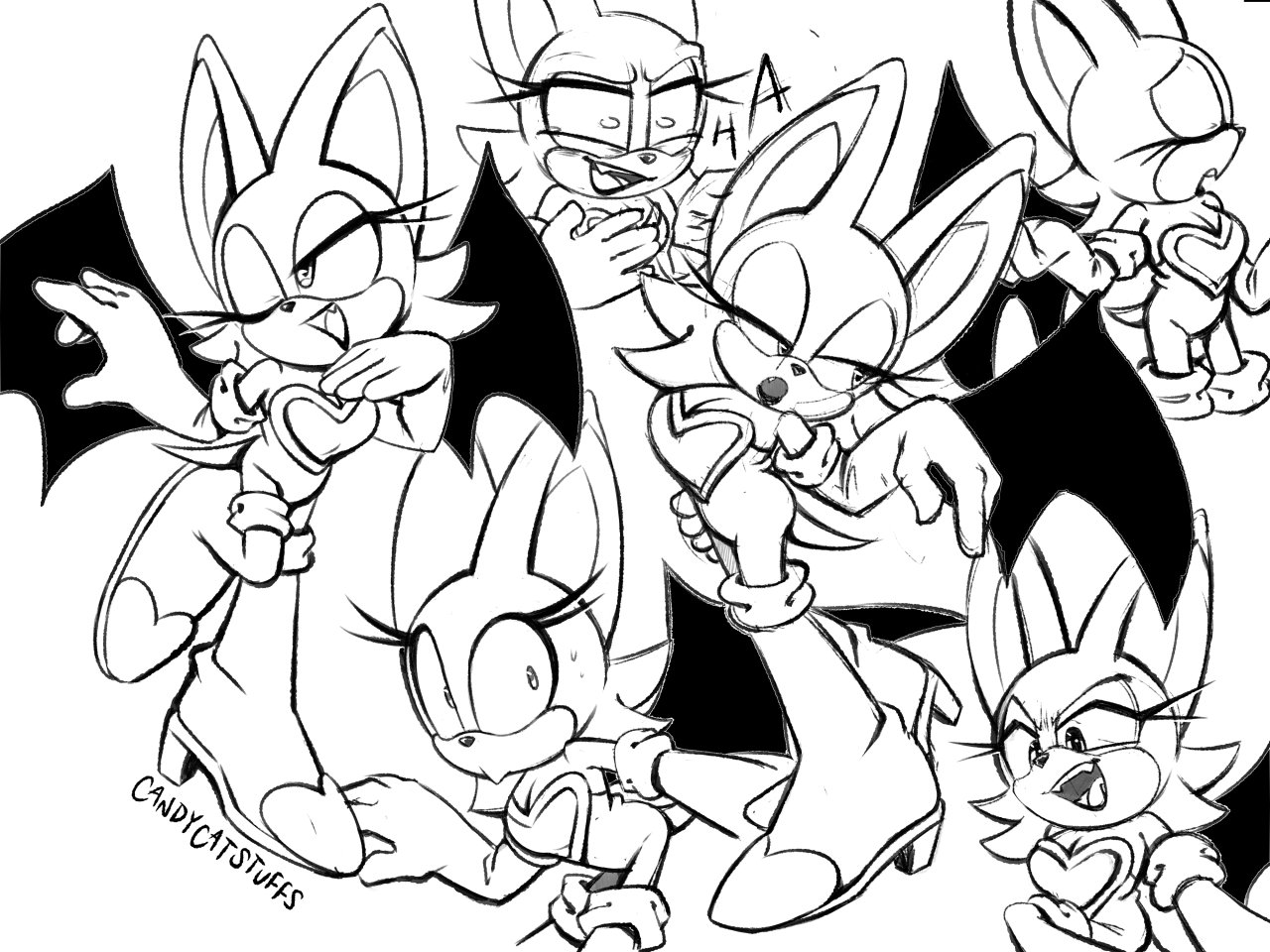 Buh â rouge sketches might color later if i feel like