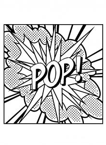 Image result for lichtenstein pop art roy lichtenstein pop art cãlãbre coloriage