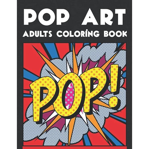 Pop art adults loring books book artlance loring books