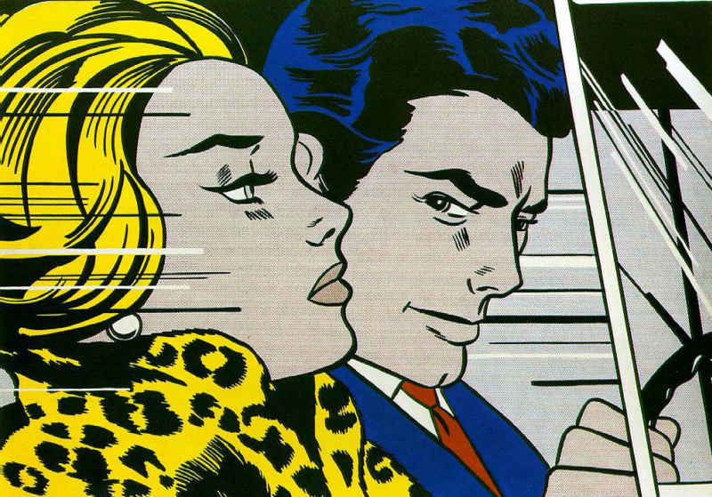 In the car ã cm by roy lichtenstein history analysis facts