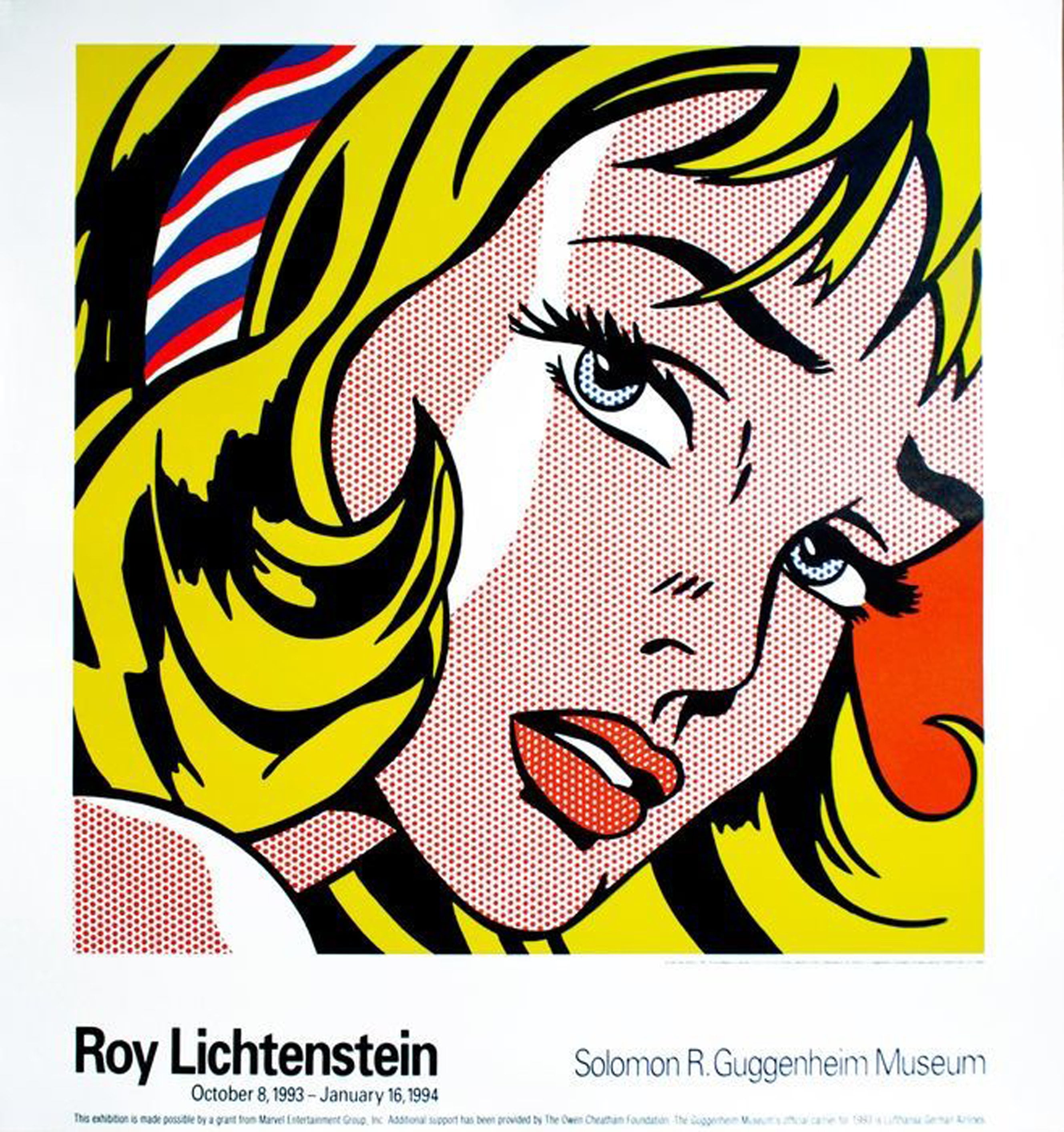 Roy lichtenstein poster originals screen print