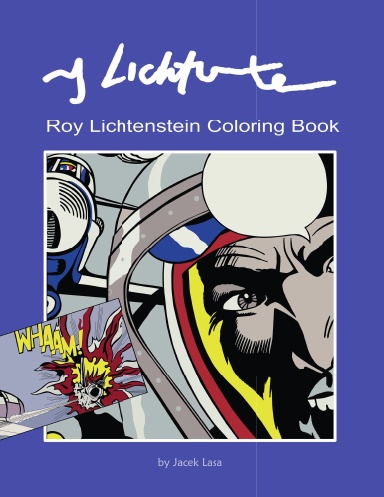 Roy lichtenstein coloring book