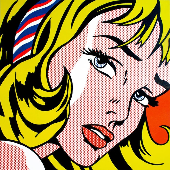 Roy lichtenstein poster originals screen print