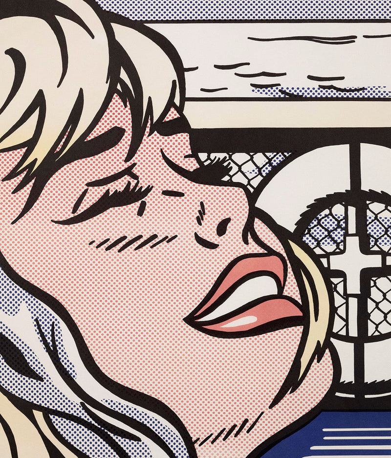 Roy lichtenstein shipboard girl lithograph â