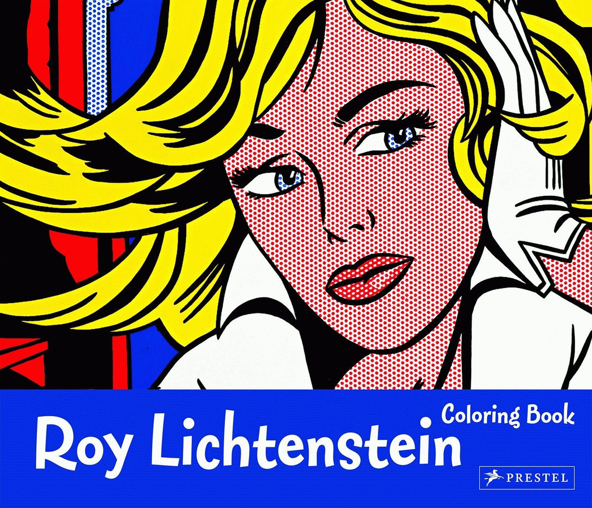 Roy lichtenstein coloring book