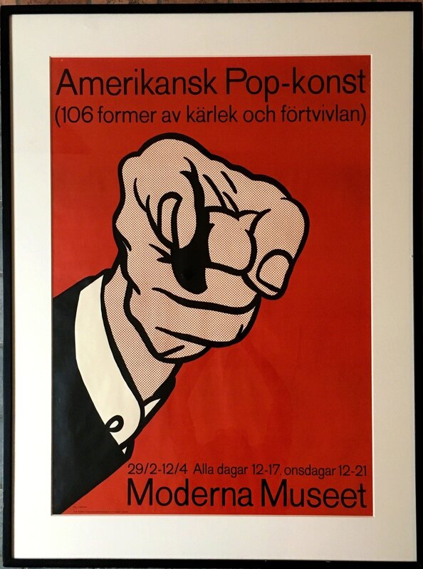 Roy lichtenstein amerikansk pop