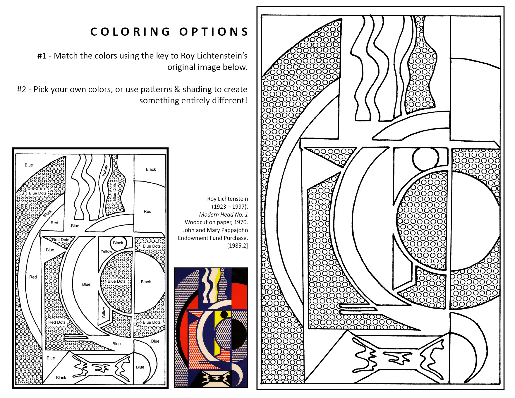 Coloring pages charles h macnider art museum