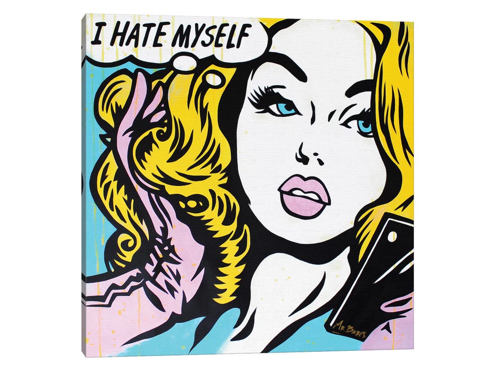 Low selfie esteem roy lichtenstein sati