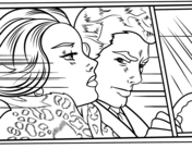 Roy lichtenstein coloring pages free coloring pages