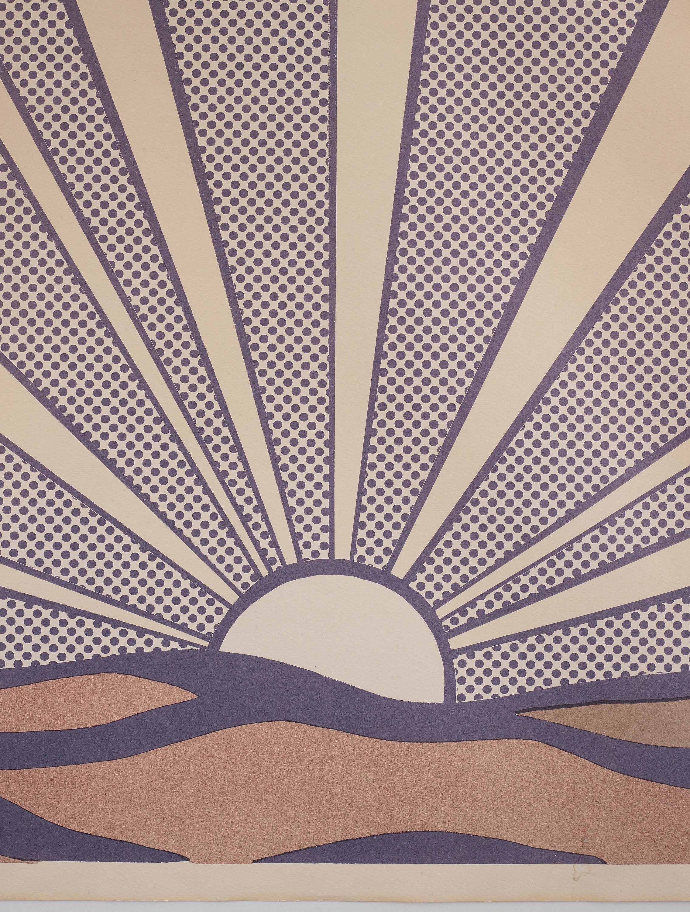 Roy lichtenstein sunrise