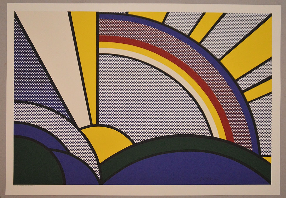 Roy lichtenstein sunrise