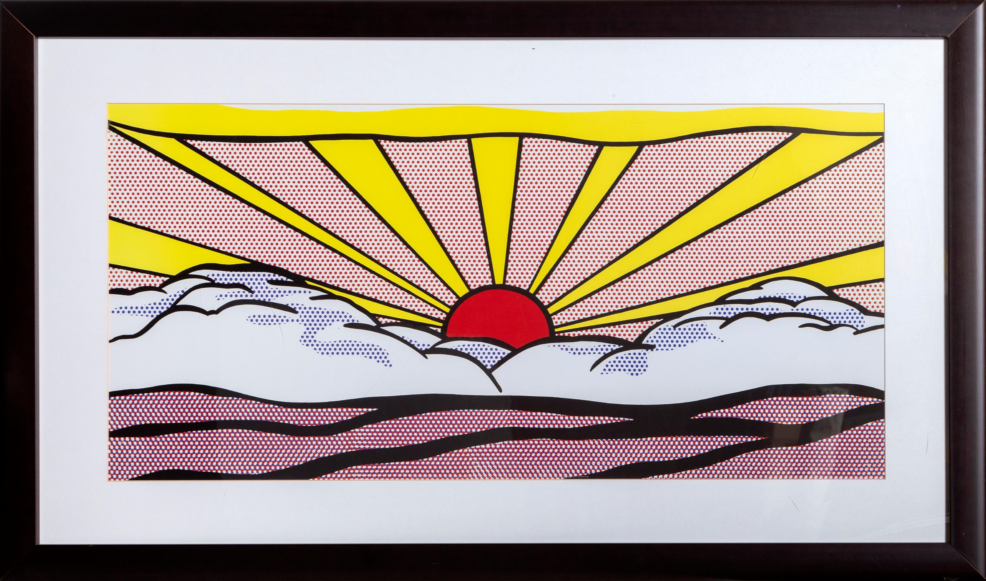 Roy lichtenstein sunrise