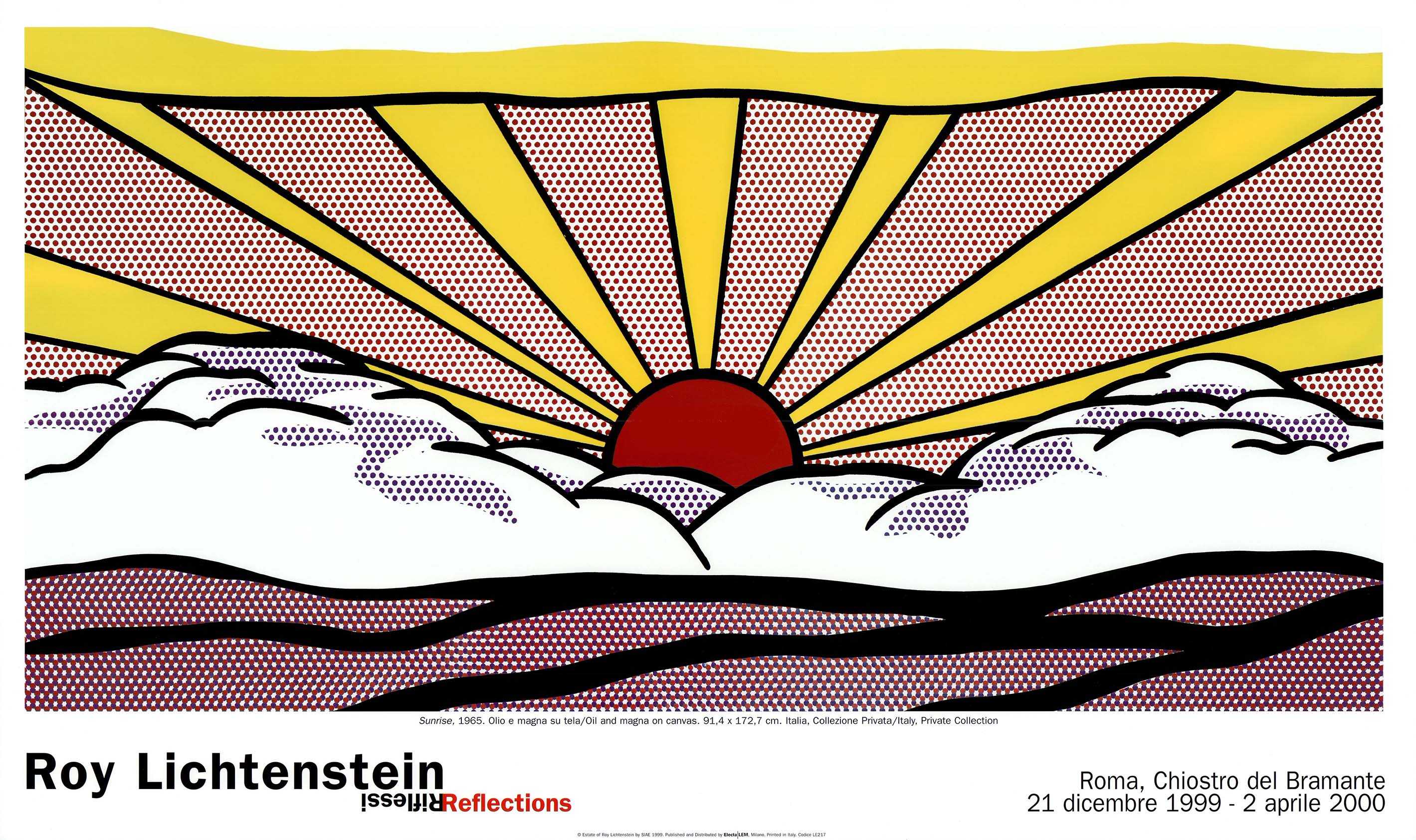 Sunrise by roy lichtenstein